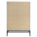 Sonora 4-drawer Bedroom Chest White from Coaster - Luna Furniture