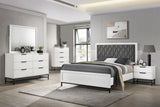 Sonora 6-drawer Bedroom Dresser White from Coaster - Luna Furniture