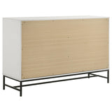 Sonora 6-drawer Bedroom Dresser White from Coaster - Luna Furniture