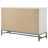 Sonora 6-drawer Bedroom Dresser White from Coaster - Luna Furniture