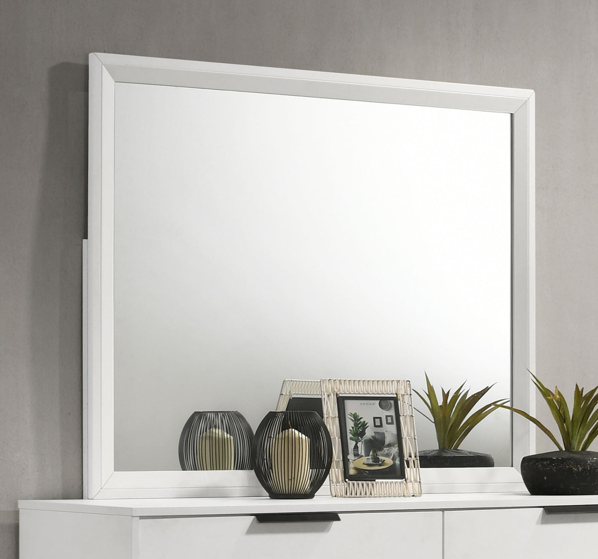 Sonora Dresser Mirror White from Coaster - Luna Furniture