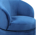 Sophia Swivel Accent Chair, Blue Velvet - SOH850BV