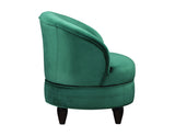 Sophia Swivel Accent Chair, Green Velvet - SOH850GNV