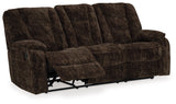 Soundwave Sofa, Loveseat and Recliner in Chocolate - PKG015549