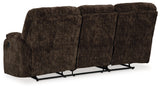 Soundwave Sofa, Loveseat and Recliner in Chocolate - PKG015549