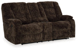 Soundwave Sofa, Loveseat and Recliner in Chocolate - PKG015549