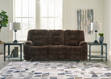 Soundwave Sofa, Loveseat and Recliner in Chocolate - PKG015549