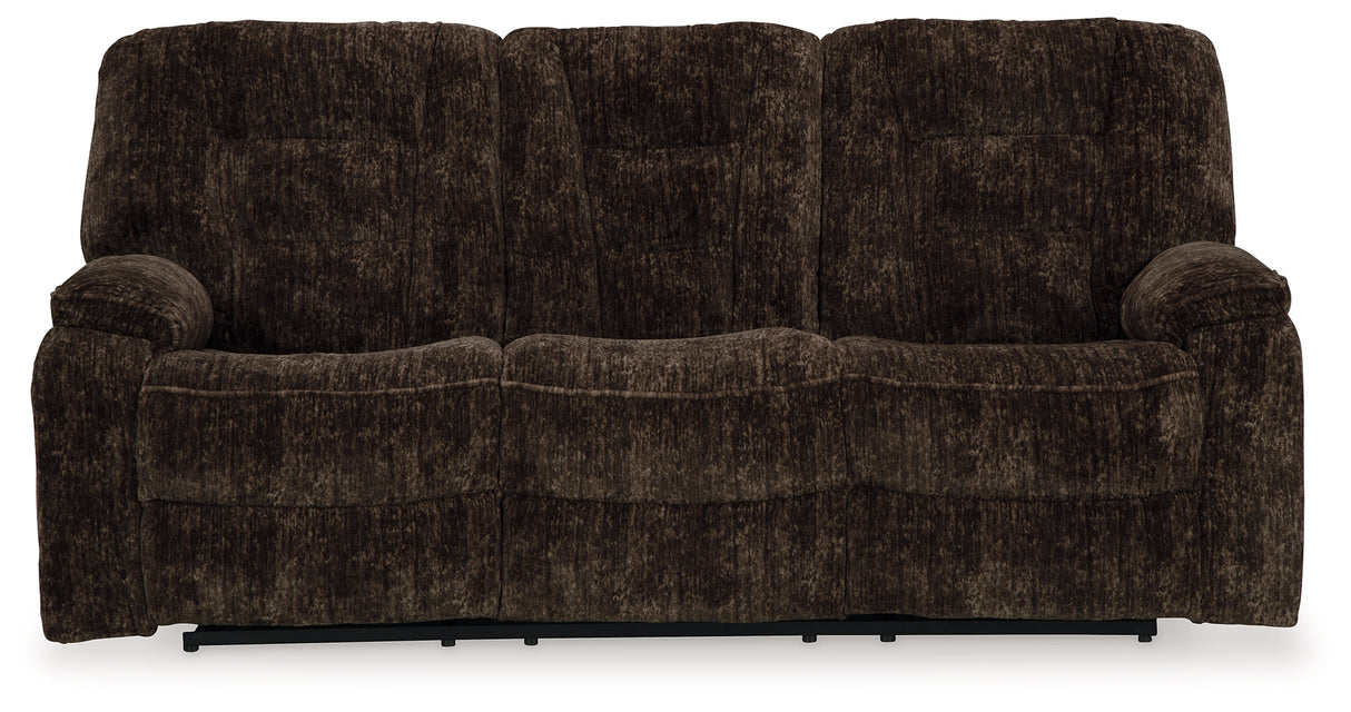 Soundwave Sofa, Loveseat and Recliner in Chocolate - PKG015549