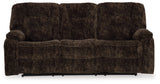 Soundwave Sofa, Loveseat and Recliner in Chocolate - PKG015549