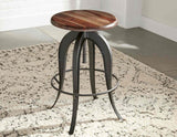 Sparrow 30-inch Round Crank Table from Steve Silver - Luna Furniture