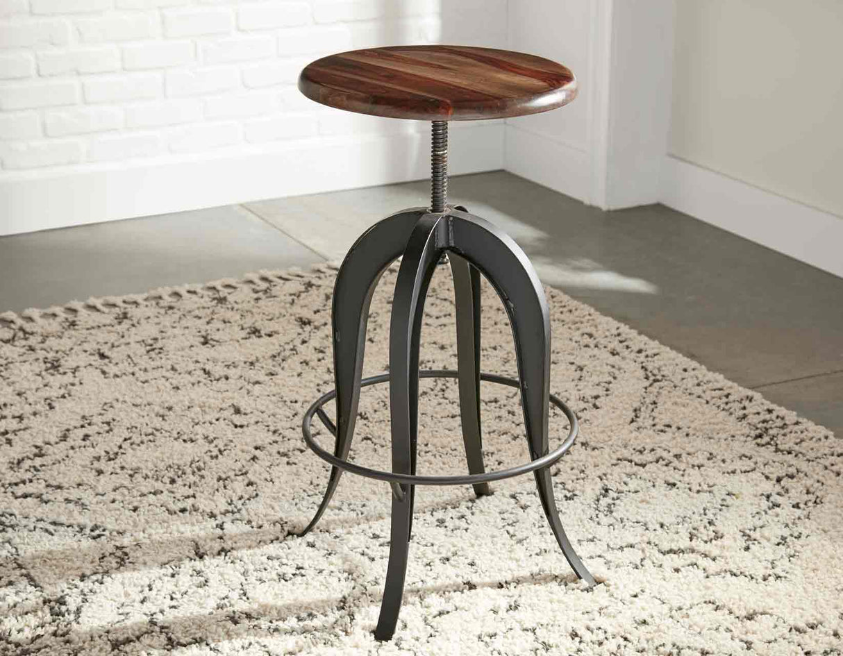 Sparrow 30-inch Round Crank Table from Steve Silver - Luna Furniture