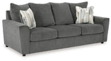 Stairatt Sofa and Loveseat in Gravel - PKG014496