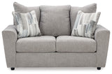 Stairatt Sofa, Loveseat, Chair and Ottoman in Anchor - PKG016469