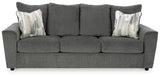 Stairatt Sofa, Loveseat, Chair and Ottoman in Gravel - PKG014497