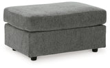 Stairatt Sofa, Loveseat, Chair and Ottoman in Gravel - PKG014497