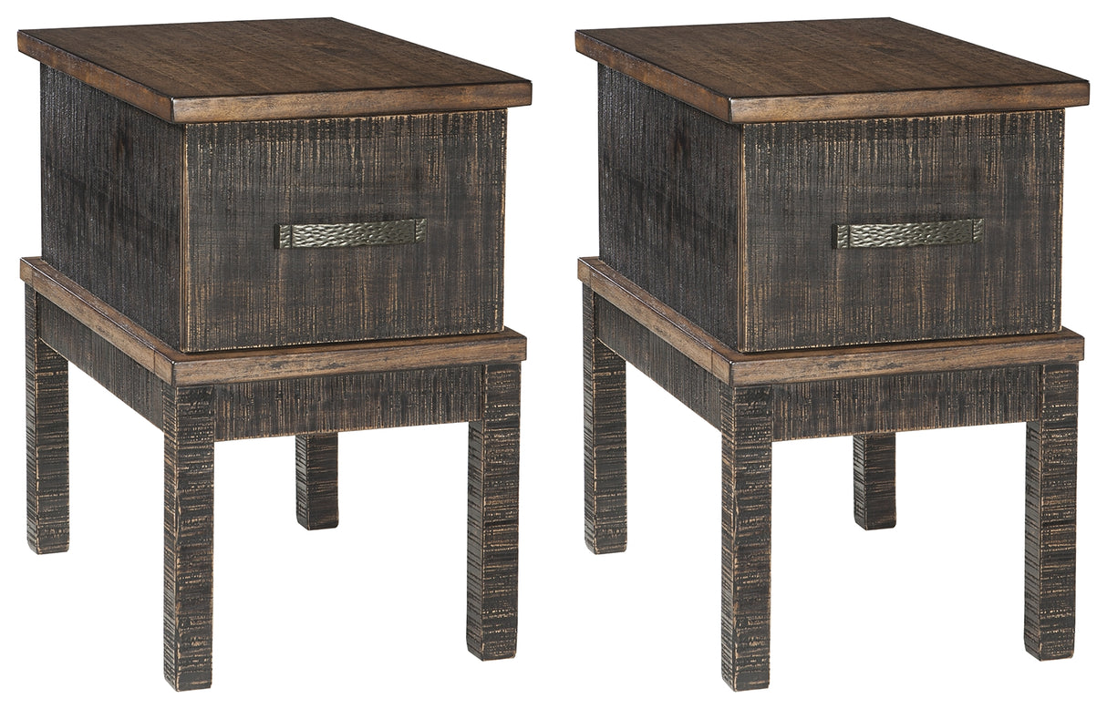 Stanah 2 End Tables in Two-tone - PKG008498