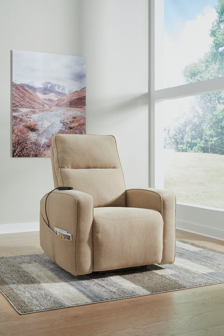 Starganza Taupe Power Lift Recliner - 9370312