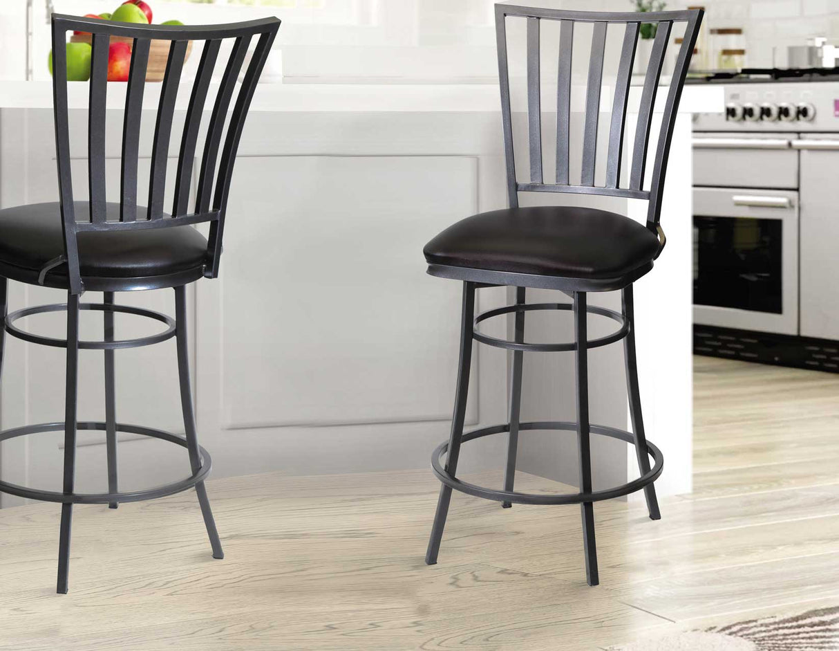 Stellan 24″ Counter Stool, Swivel from Steve Silver - Luna Furniture