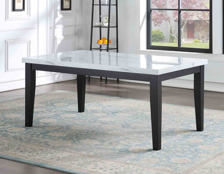 Sterling 66-inch Faux-Marble Dining Table from Steve Silver - Luna Furniture