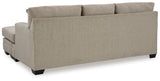 Stonemeade Sofa Chaise, Chair, and Ottoman in Taupe - PKG018537