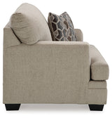 Stonemeade Sofa Chaise, Chair, and Ottoman in Taupe - PKG018537