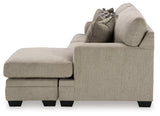 Stonemeade Sofa Chaise, Chair, and Ottoman in Taupe - PKG018537