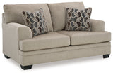 Stonemeade Sofa, Loveseat, Chair and Ottoman in Taupe from Ashley - Luna Furniture