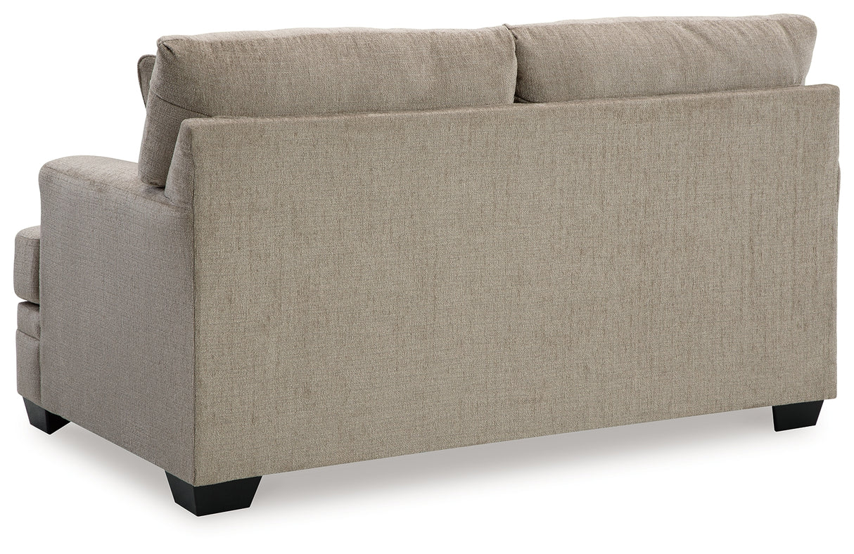 Stonemeade Sofa, Loveseat, Chair and Ottoman in Taupe from Ashley - Luna Furniture