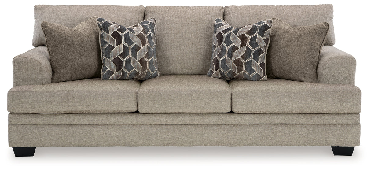 Stonemeade Sofa, Loveseat, Chair and Ottoman in Taupe from Ashley - Luna Furniture