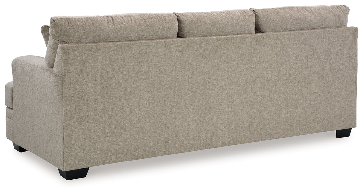 Stonemeade Sofa, Loveseat, Chair and Ottoman in Taupe from Ashley - Luna Furniture