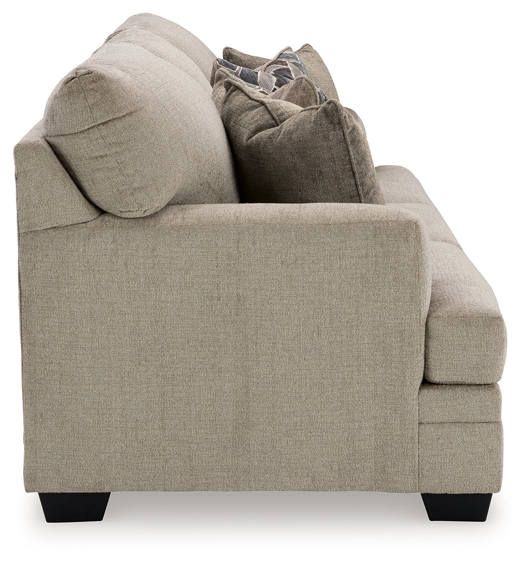 Stonemeade Sofa, Loveseat, Chair and Ottoman in Taupe from Ashley - Luna Furniture