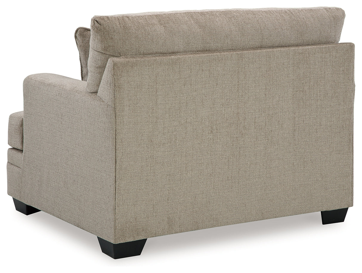 Stonemeade Sofa, Loveseat, Chair and Ottoman in Taupe from Ashley - Luna Furniture