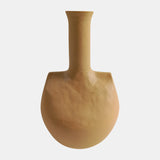 Stoneware, 9" Adobe Vase, Mustard from Sagebrook Home - Luna Furniture