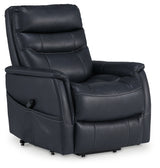 Strawbill Sapphire Power Lift Recliner from Ashley - Luna Furniture