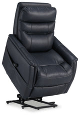 Strawbill Sapphire Power Lift Recliner from Ashley - Luna Furniture