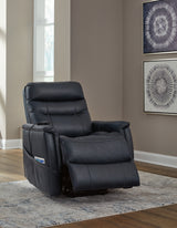 Strawbill Sapphire Power Lift Recliner from Ashley - Luna Furniture