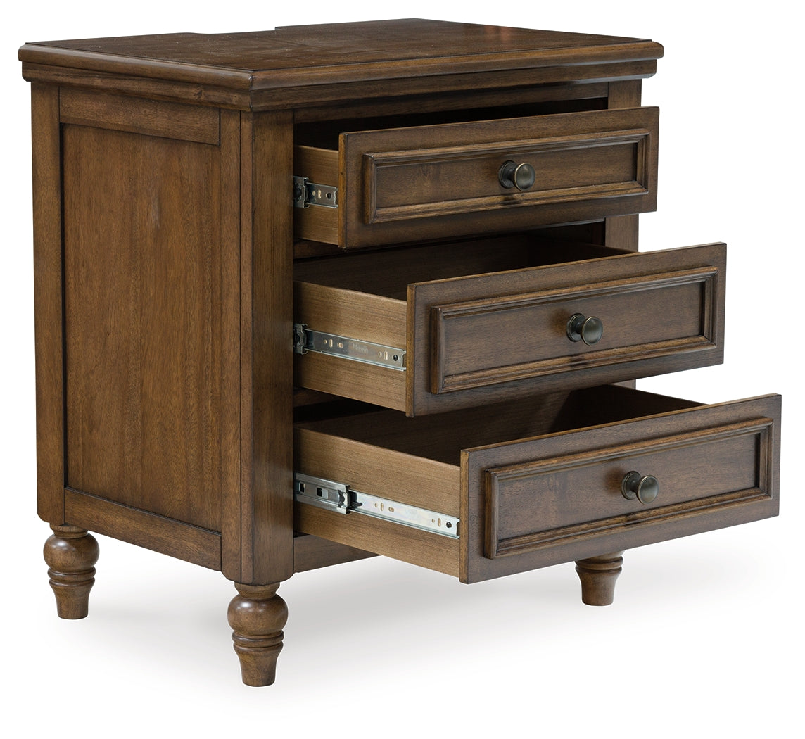 Sturlayne Brown Nightstand - B787-93