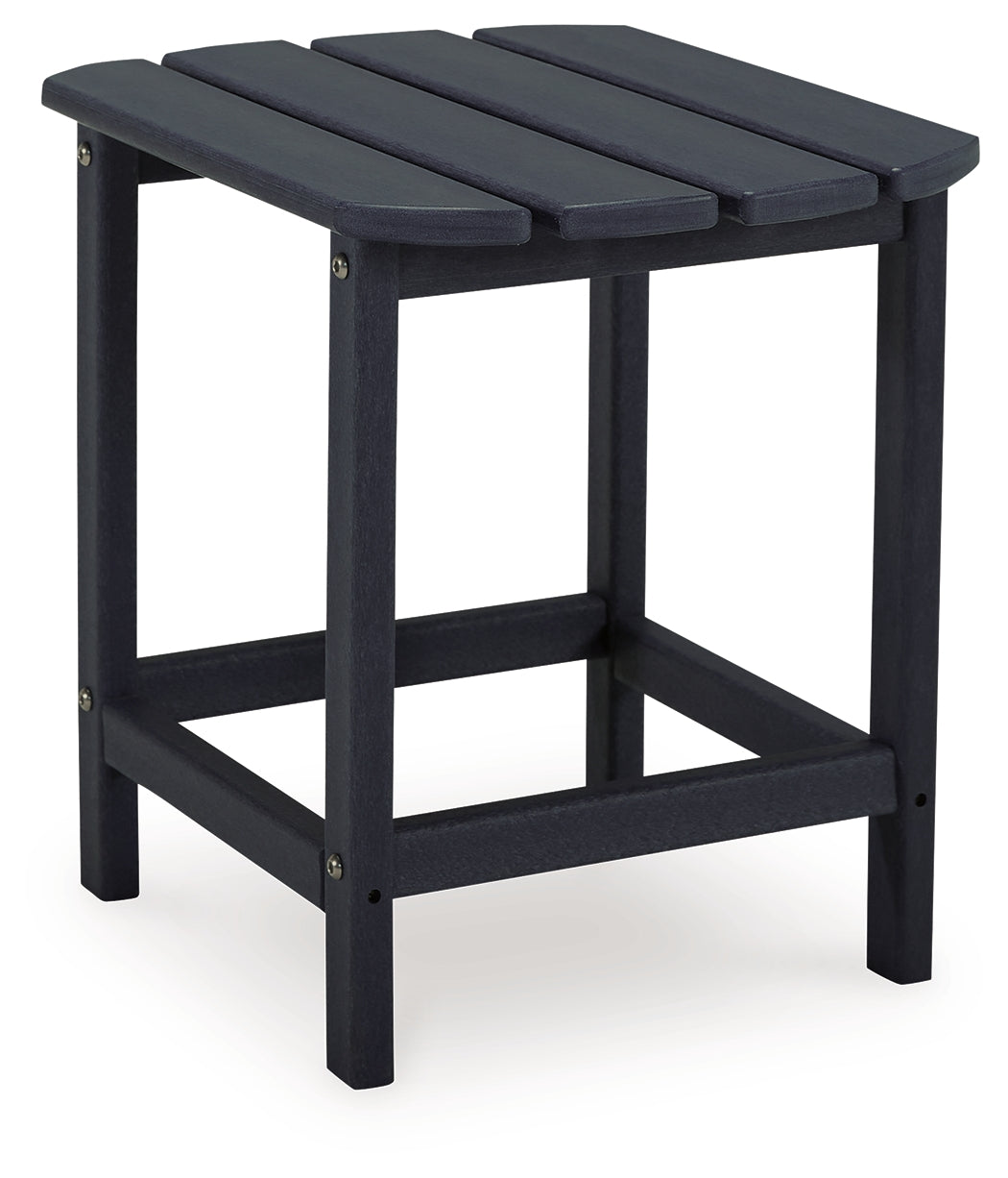 Sundown Treasure 2 Outdoor Chairs with End Table in Black - PKG021085