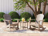 Sundown Treasure 2 Outdoor Chairs with End Table in Driftwood - PKG021083