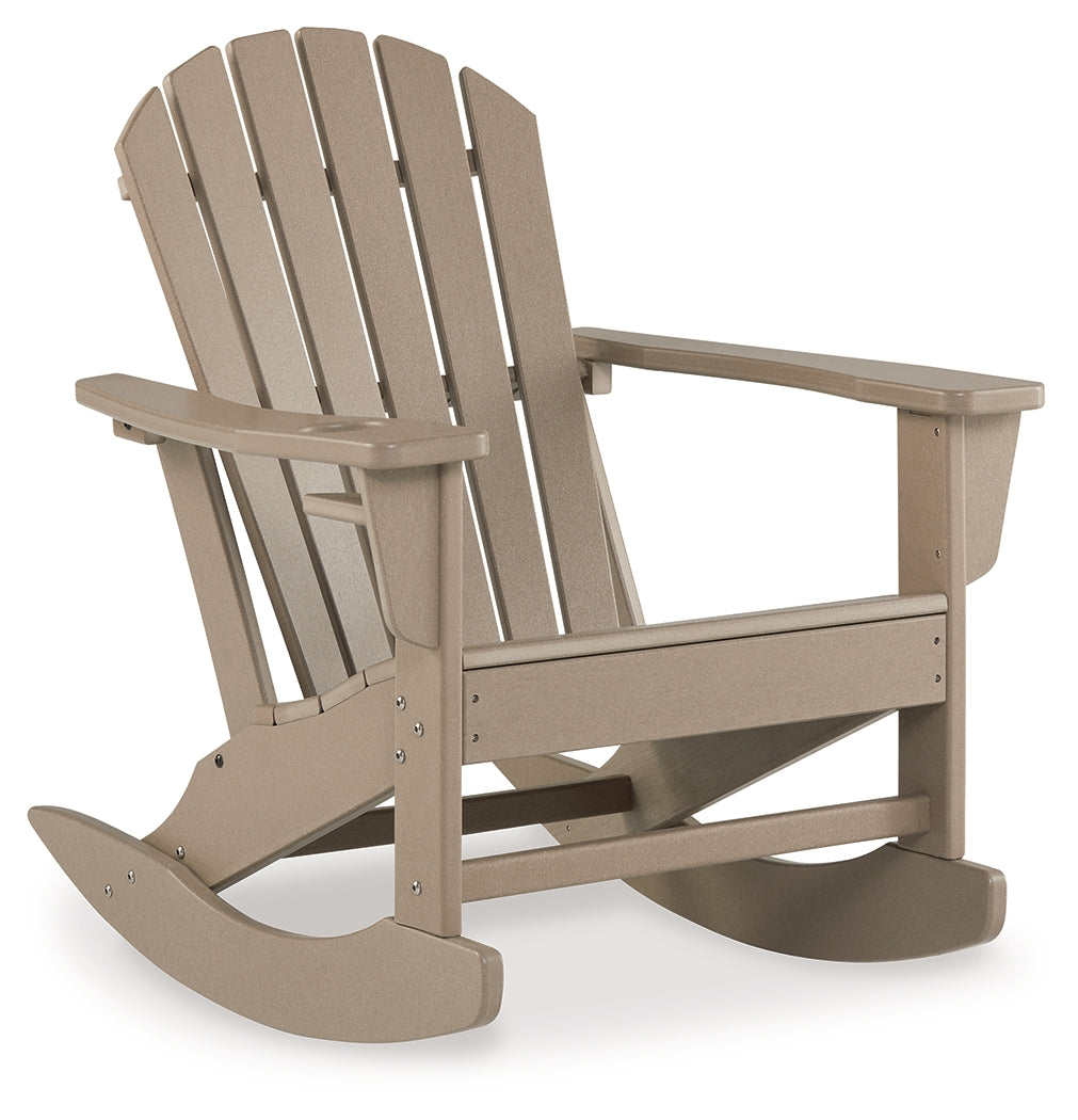 Sundown Treasure 2 Outdoor Chairs with End Table in Driftwood - PKG021083