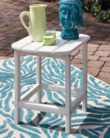 Sundown Treasure 2 Outdoor Chairs with End Table in White - PKG008188