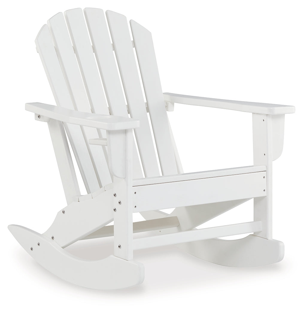 Sundown Treasure 2 Outdoor Chairs with End Table in White - PKG021087