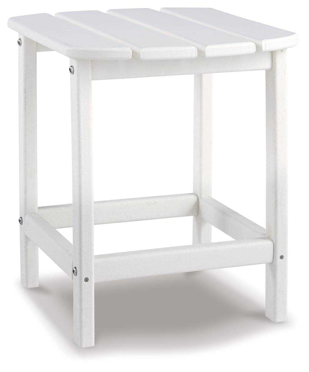 Sundown Treasure 2 Outdoor Chairs with End Table in White - PKG021087