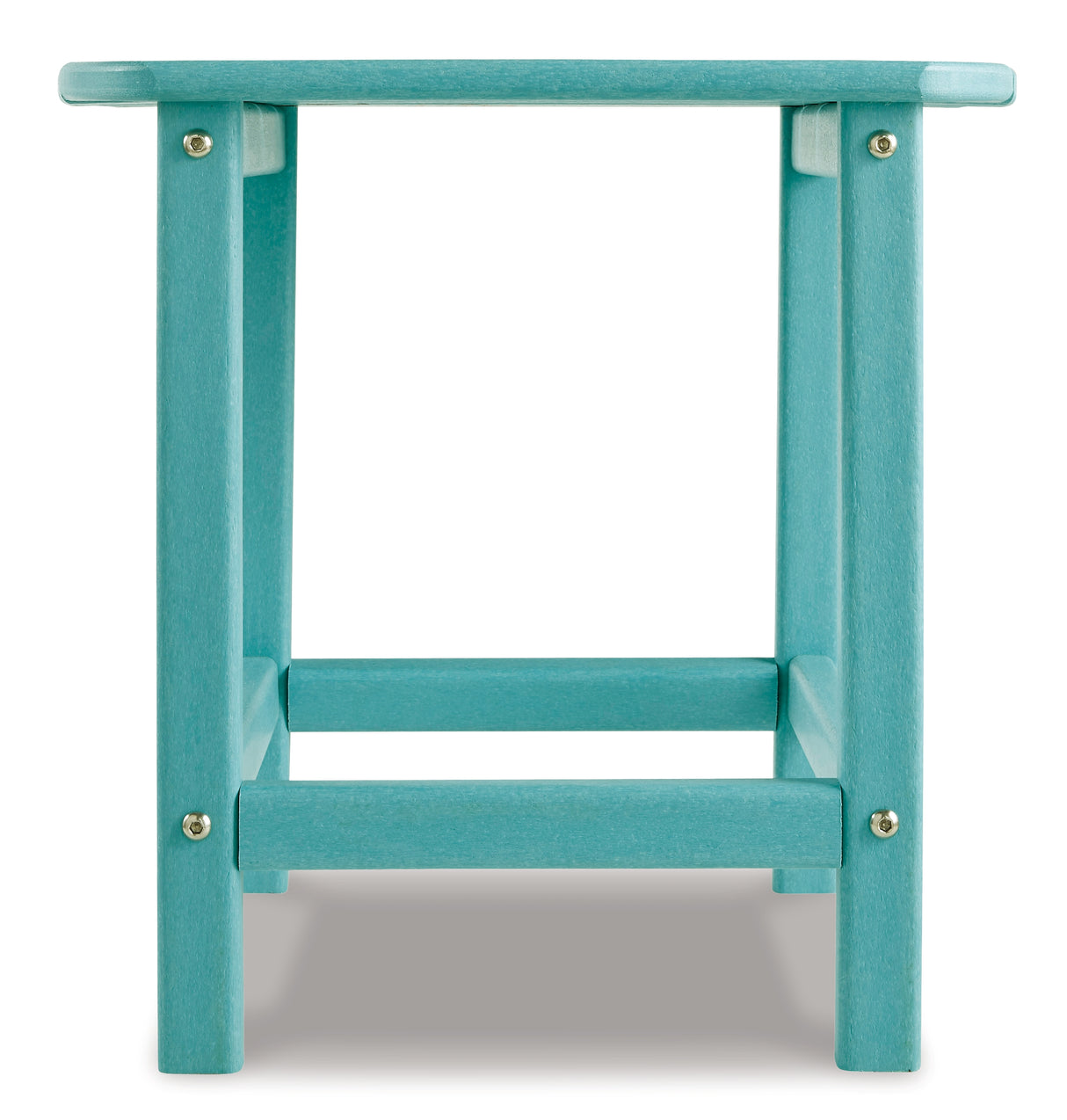 Sundown Treasure Outdoor Chair with End Table in Turquoise from Ashley - Luna Furniture