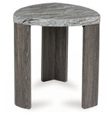 Surmour Gray/Brown End Table - T600-6