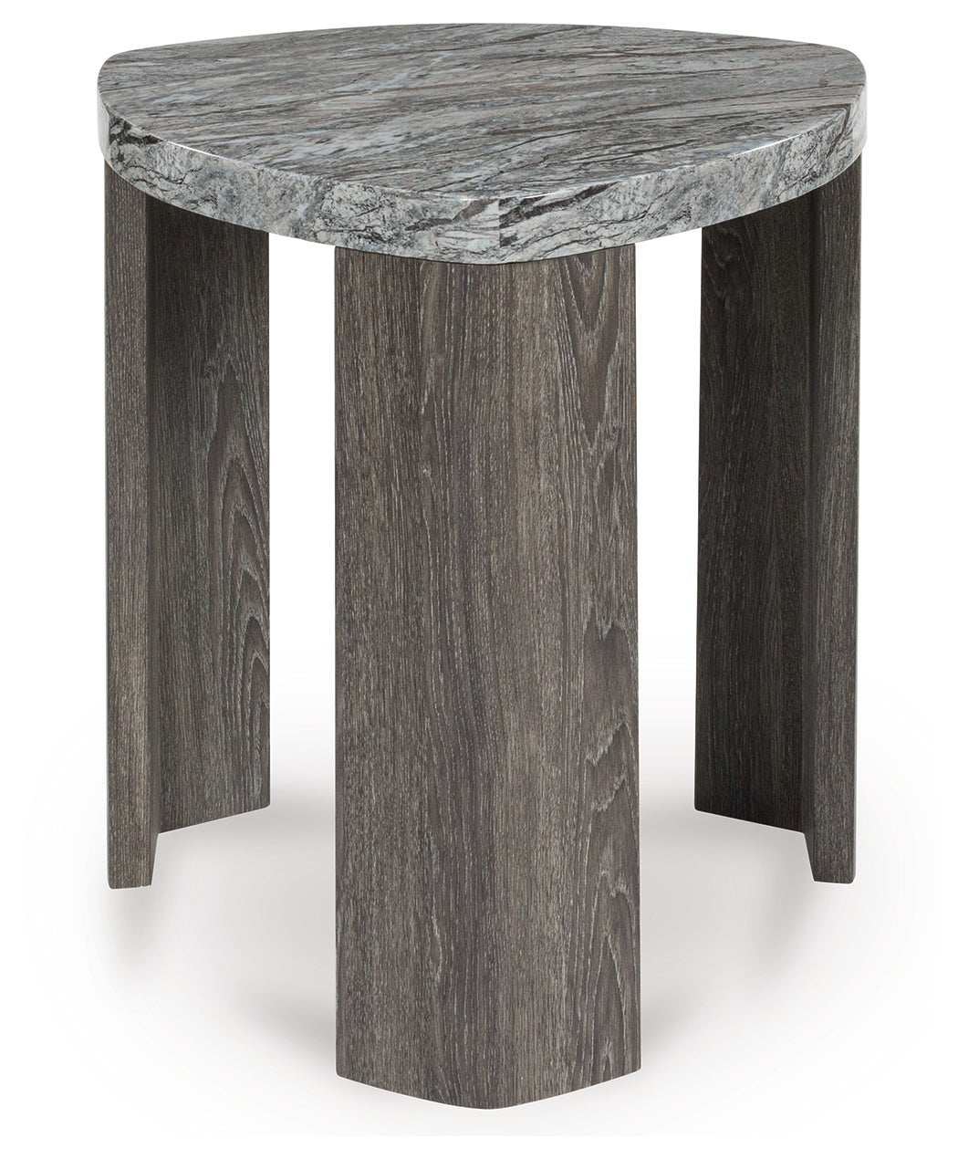 Surmour Gray/Brown End Table - T600-6