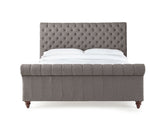 Swanson King Bed, Gray from Steve Silver - Luna Furniture