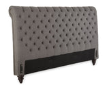 Swanson King Bed, Gray from Steve Silver - Luna Furniture