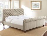 Swanson King Bed, Sand from Steve Silver - Luna Furniture