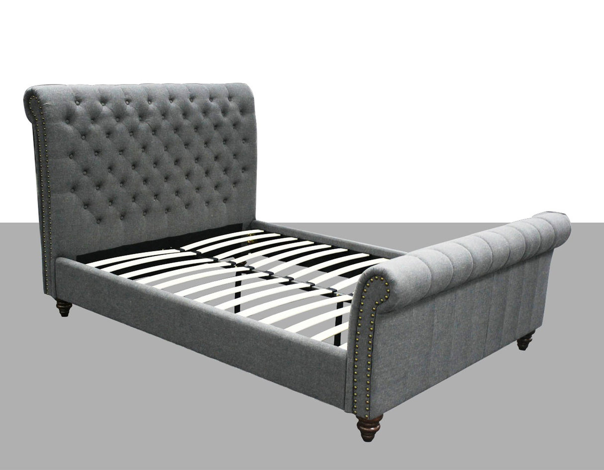 Swanson Queen Bed, Gray from Steve Silver - Luna Furniture